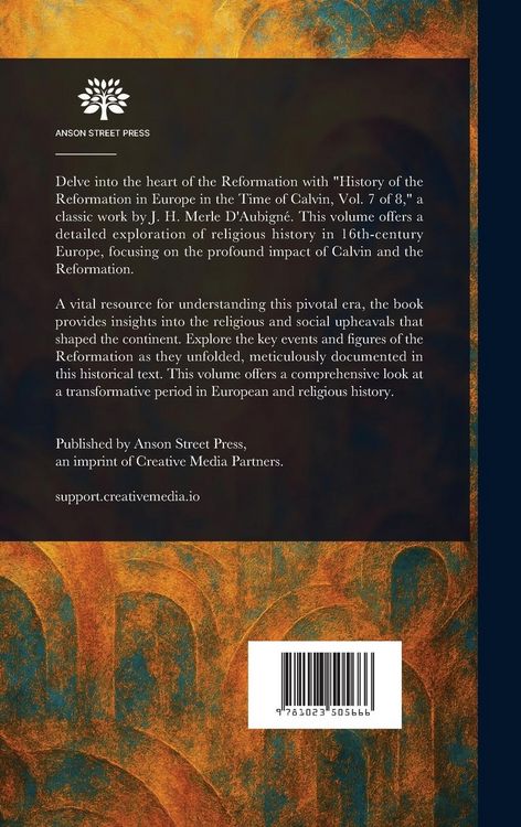 Produktbild: History of the Reformation in Europe in the Time of Calvin