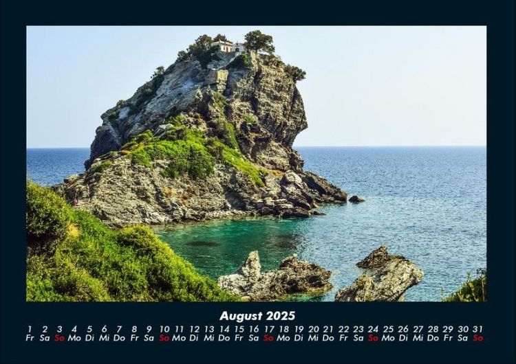 Produktbild: Trauminseln 2025 Fotokalender DIN A4