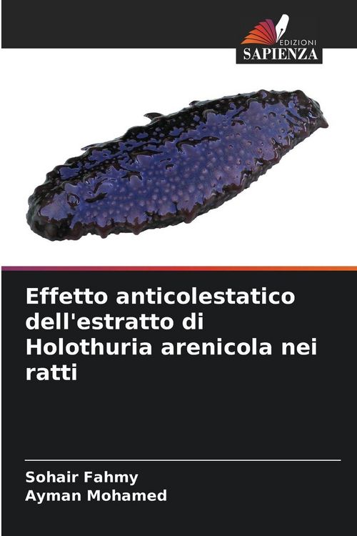 Produktbild: Effetto anticolestatico dell'estratto di Holothuria arenicola nei ratti