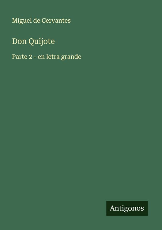 Produktbild: Don Quijote