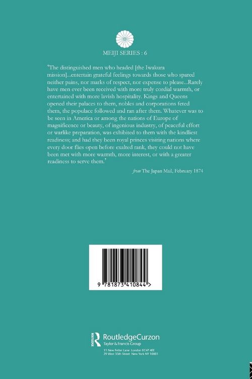 Produktbild: The Iwakura Mission to America and Europe