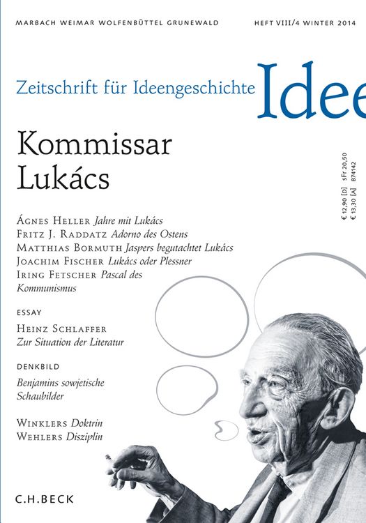 Produktbild: Zeitschrift f&uuml;r Ideengeschichte Heft VIII/4 Winter 2014