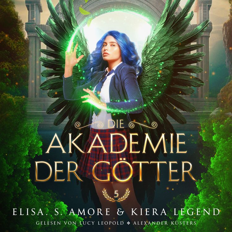 Produktbild: Die Akademie der G&ouml;tter 5 - Fantasy H&ouml;rbuch