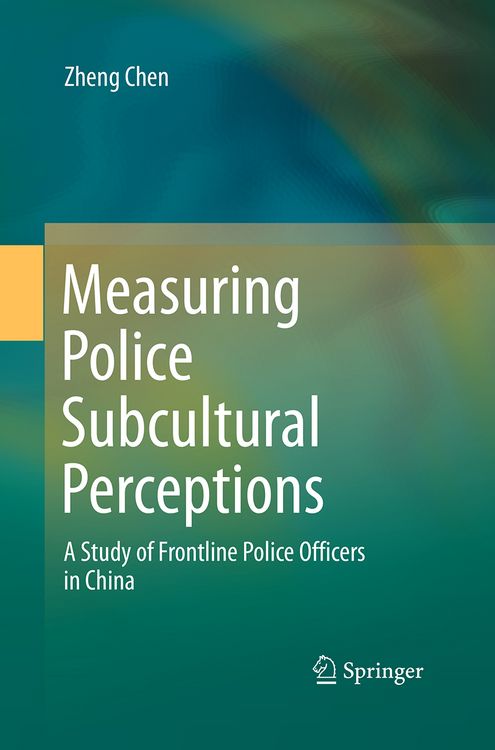 Produktbild: Measuring Police Subcultural Perceptions