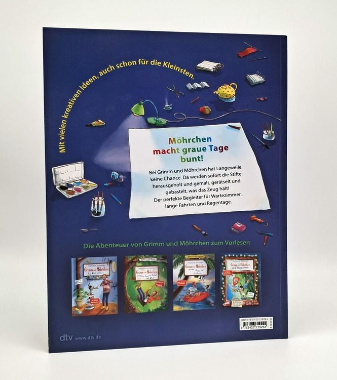 Produktbild: Grimm und M&ouml;hrchen &ndash; Das zeselige Mitmachbuch f&uuml;r graue und bunte Tage