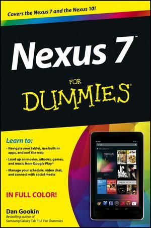 Produktbild: Nexus 7 For Dummies (Google Tablet)