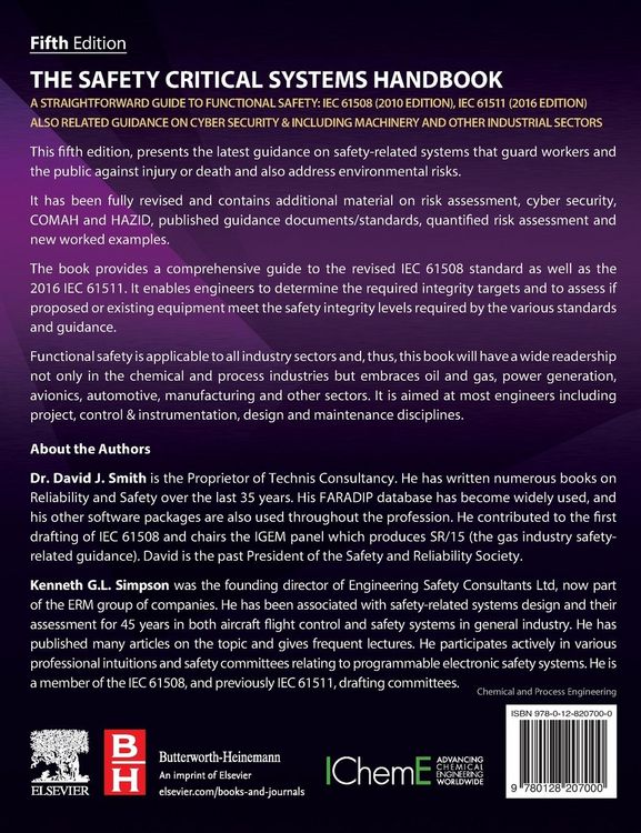 Produktbild: The Safety Critical Systems Handbook