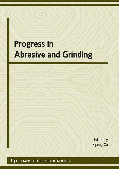 Produktbild: Progress in Abrasive and Grinding Technology