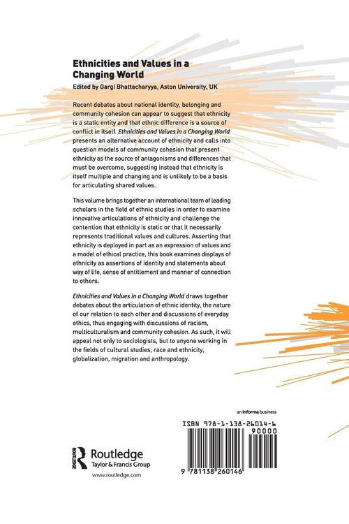 Produktbild: Ethnicities and Values in a Changing World