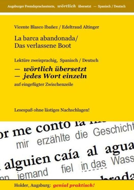 Produktbild: La barca abandonada / Das verlassene Boot