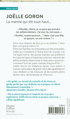 Produktbild: La mamie qui dit tout haut ce que les grands-m&egrave;res pensent tout bas