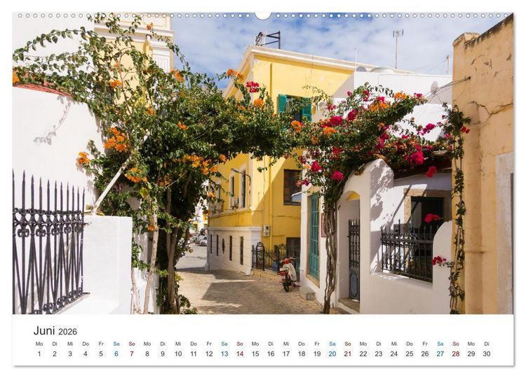Produktbild: Leros - die Insel der G&ouml;ttin Artemis (hochwertiger Premium Wandkalender 2026 DIN A2 quer), Kunstdruck in Hochglanz