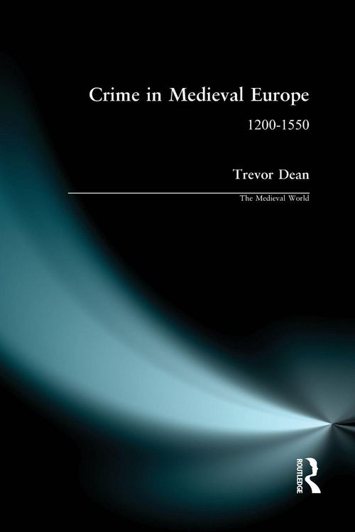 Produktbild: Crime in Medieval Europe