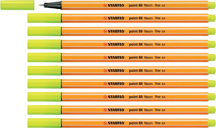 Produktbild: STABILO Point 88 neongelb