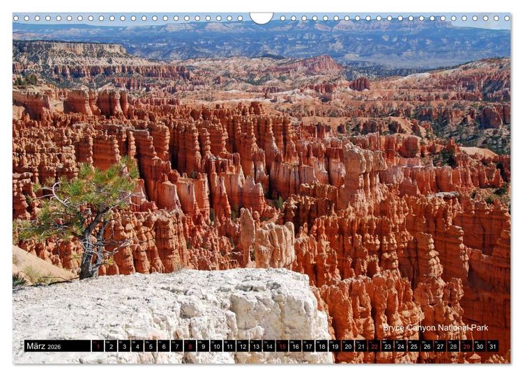 Produktbild: USA - Naturlandschaften des Wilden Westens (Wandkalender 2026 DIN A3 quer), CALVENDO Monatskalender