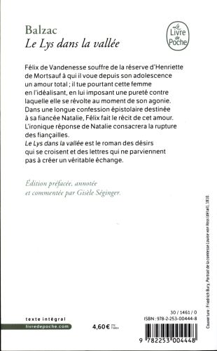 Produktbild: Le Lys dans la vall&eacute;e