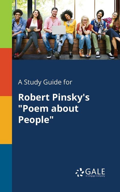 Produktbild: A Study Guide for Robert Pinsky's "Poem About People"