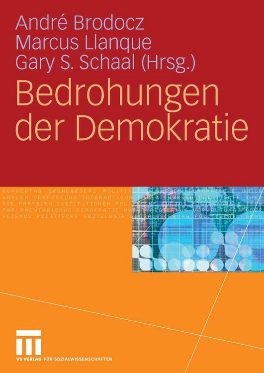 Produktbild: Bedrohungen der Demokratie