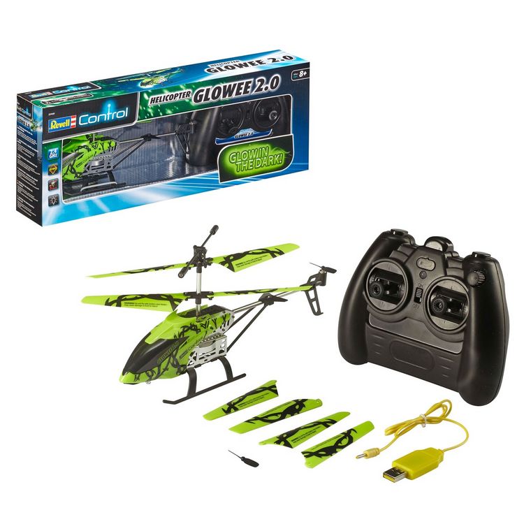 Revell Control 23812 quadrocopter, met afstandsbediening, blauw-rood