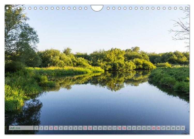 Produktbild: Mecklenburg Vorpommern - Wasser und Meer (Wandkalender 2026 DIN A4 quer), CALVENDO Monatskalender