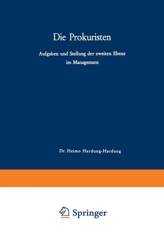 Produktbild: Die Prokuristen