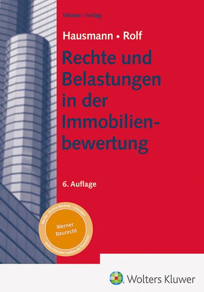 Produktbild: Rechte und Belastungen in der Immobilienbewertung
