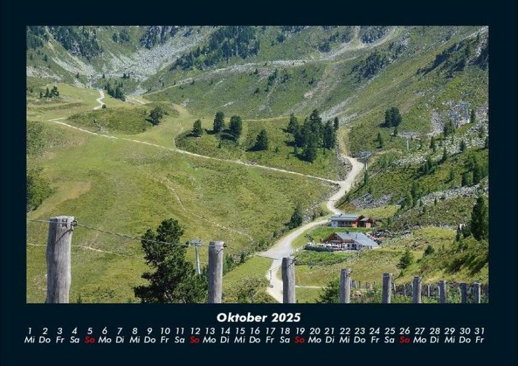 Produktbild: Wanderlust 2025 Fotokalender DIN A4
