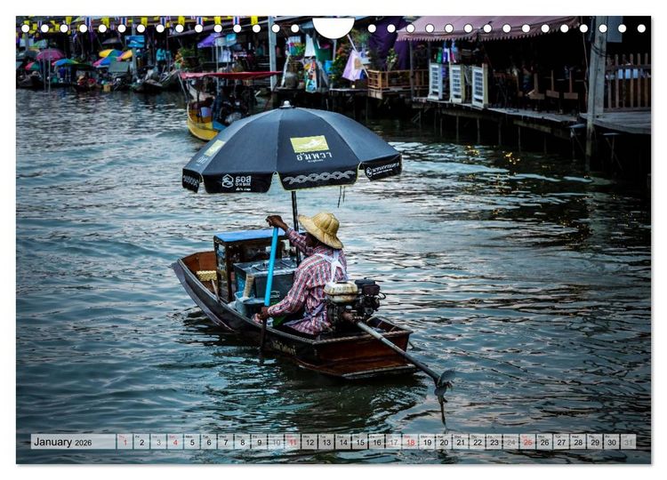 Produktbild: Magical Thailand (Wall Calendar 2026 DIN A4 landscape), CALVENDO 12 Month Wall Calendar