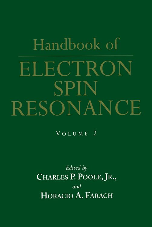 Produktbild: Handbook of Electron Spin Resonance