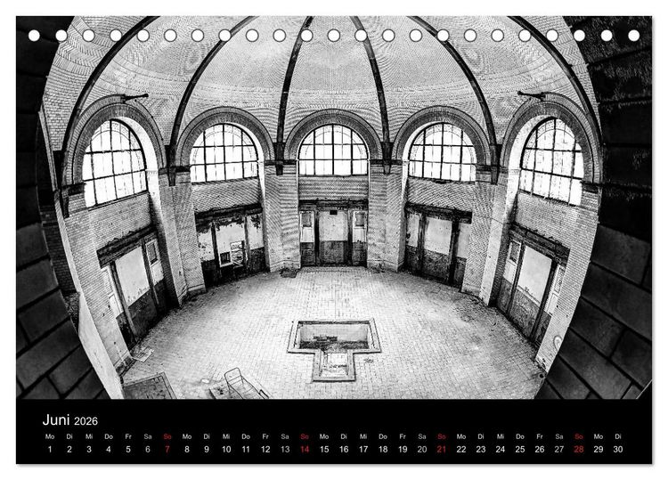 Produktbild: lost beauty (Tischkalender 2026 DIN A5 quer), CALVENDO Monatskalender