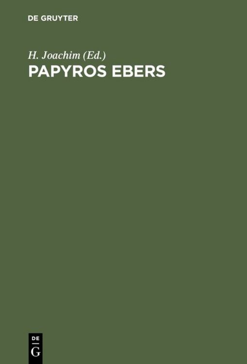 Produktbild: Papyros Ebers