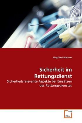 Produktbild: Weinert, S: Sicherheit im Rettungsdienst