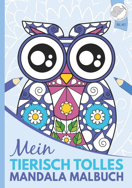 Produktbild: Mein tierisch tolles Mandala Malbuch