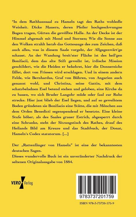 Produktbild: Der Rattenf&auml;nger von Hameln