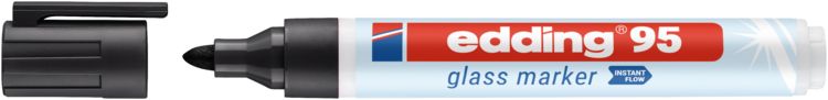 Produktbild: EDDING&reg; Glasboard Marker 95, schwarz