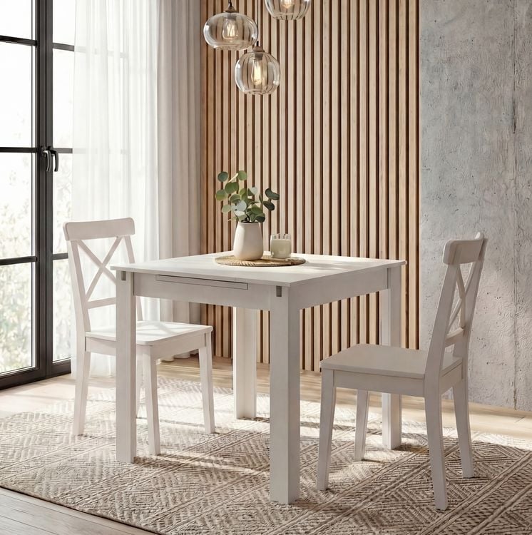 Produktbild: Esstisch K&uuml;chentisch Pesoli ausziehbar 80-120 cm
