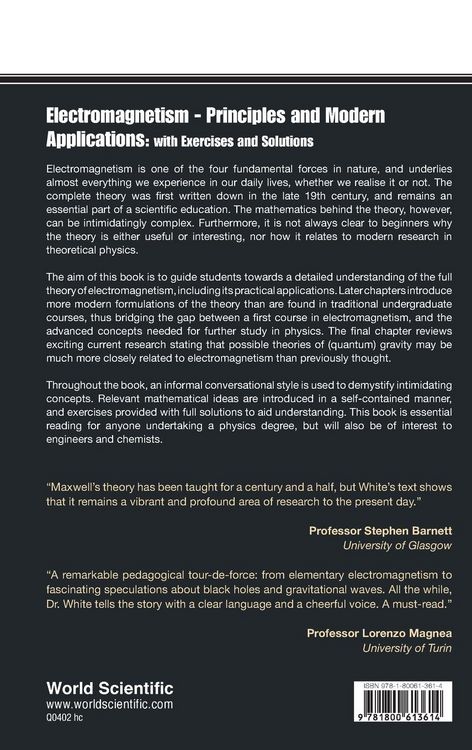 Produktbild: Electromagnetism For Modern Students