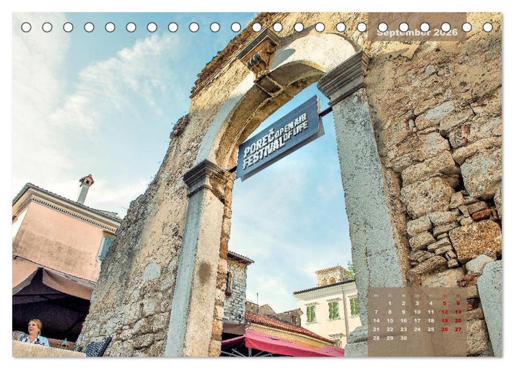 Produktbild: POREC in Magie getaucht! (Tischkalender 2026 DIN A5 quer), CALVENDO Monatskalender