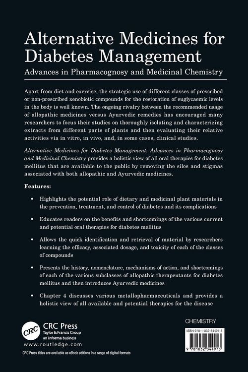 Produktbild: Alternative Medicines for Diabetes Management