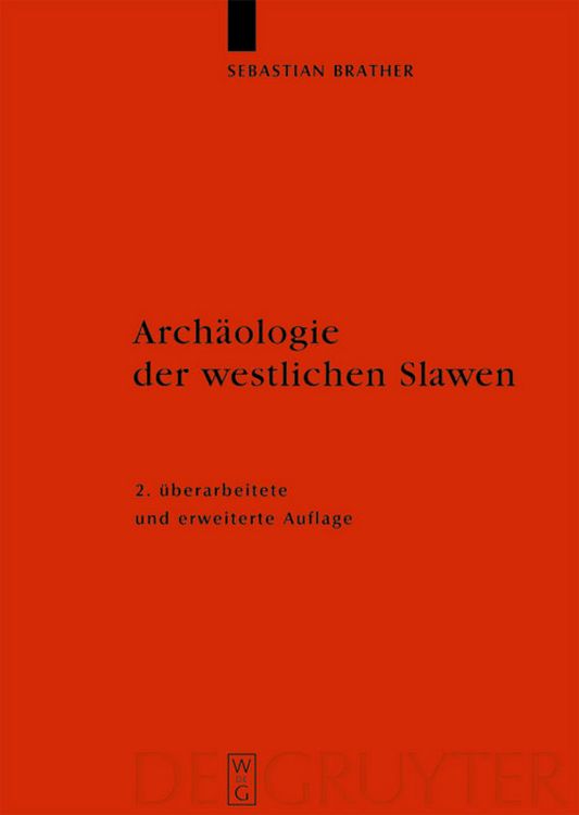 Produktbild: Arch&auml;ologie der westlichen Slawen