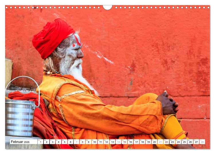 Produktbild: Faszination Indien (Wandkalender 2026 DIN A3 quer), CALVENDO Monatskalender