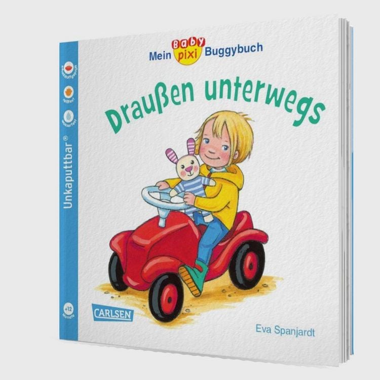 Produktbild: Baby Pixi 66: Mein Baby-Pixi-Buggybuch: Drau&szlig;en unterwegs