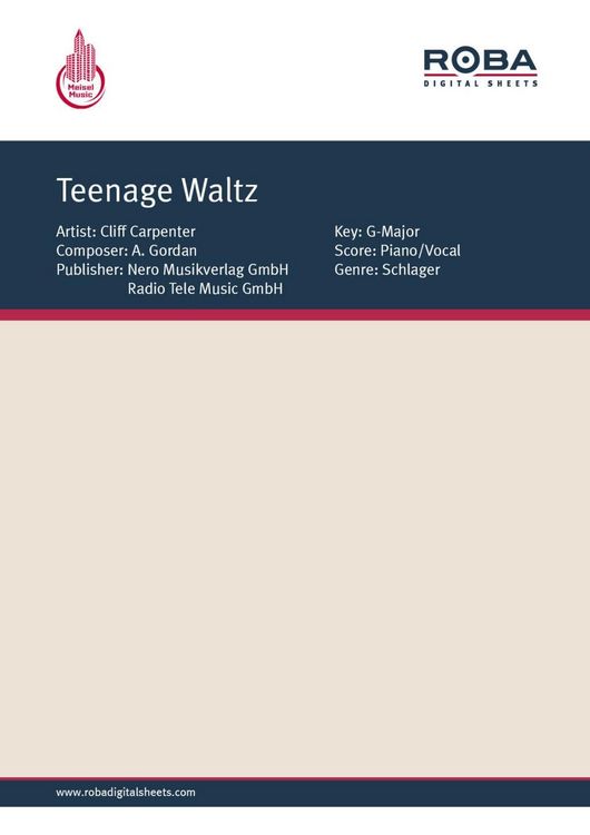 Produktbild: Teenage Waltz