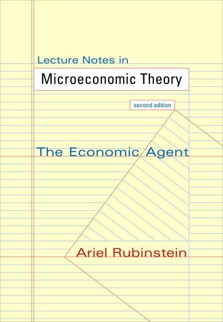 Produktbild: Lecture Notes in Microeconomic Theory