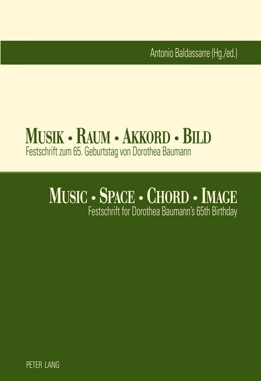 Produktbild: Musik &ndash; Raum &ndash; Akkord &ndash; Bild- Music &ndash; Space &ndash; Chord &ndash; Image