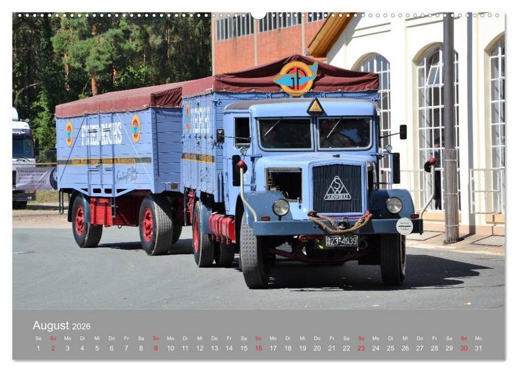 Produktbild: Oldtimer - L K W (Wandkalender 2026 DIN A2 quer), CALVENDO Monatskalender