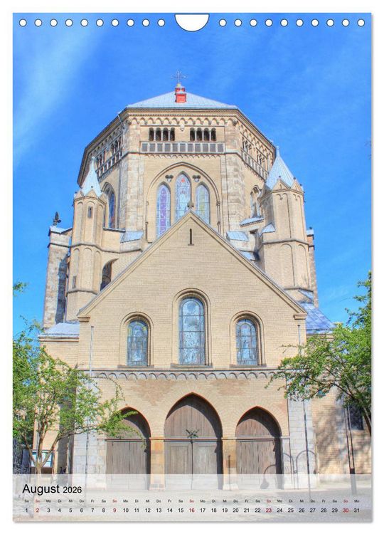 Produktbild: Kirchen in K&ouml;ln - Highlights und Geheimtipps (Wandkalender 2026 DIN A4 hoch), CALVENDO Monatskalender