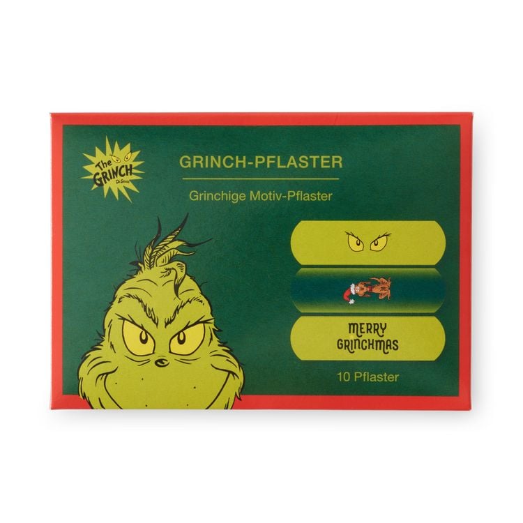 Produktbild: Pflaster "The Grinch", 10 St&uuml;ck