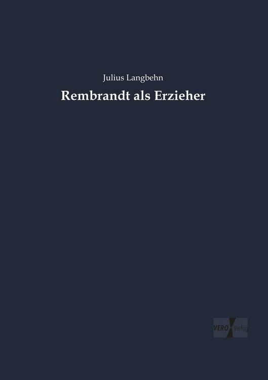 Produktbild: Rembrandt als Erzieher