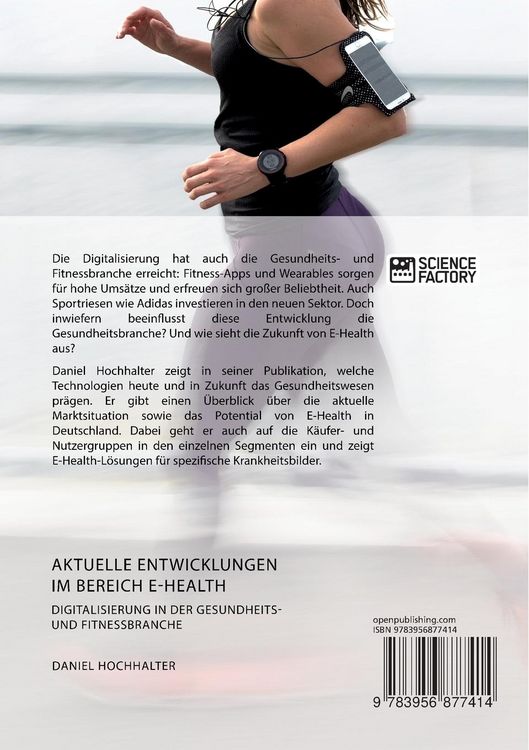 Produktbild: Aktuelle Entwicklungen im Bereich E-Health. Digitalisierung in der Gesundheits- und Fitnessbranche